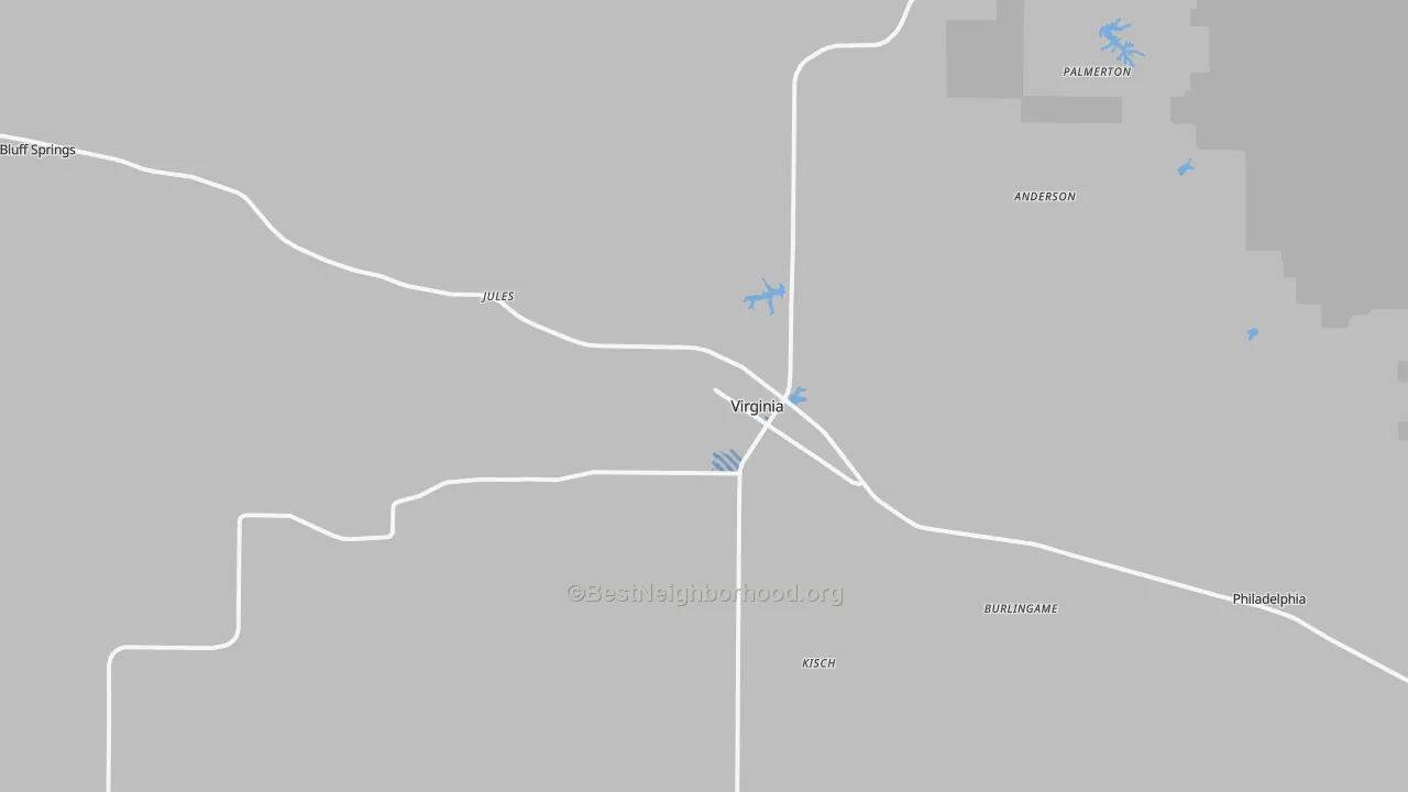 Transit Grade map of 62691, IL