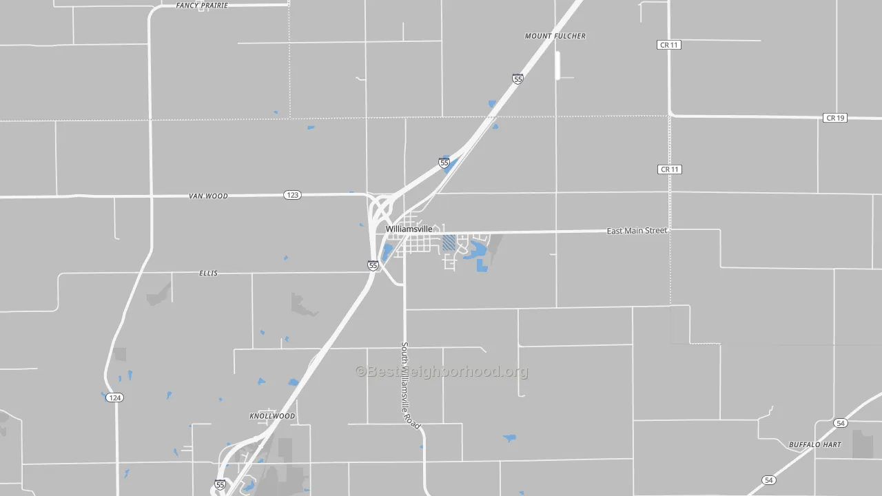 Transit Grade map of 62693, IL