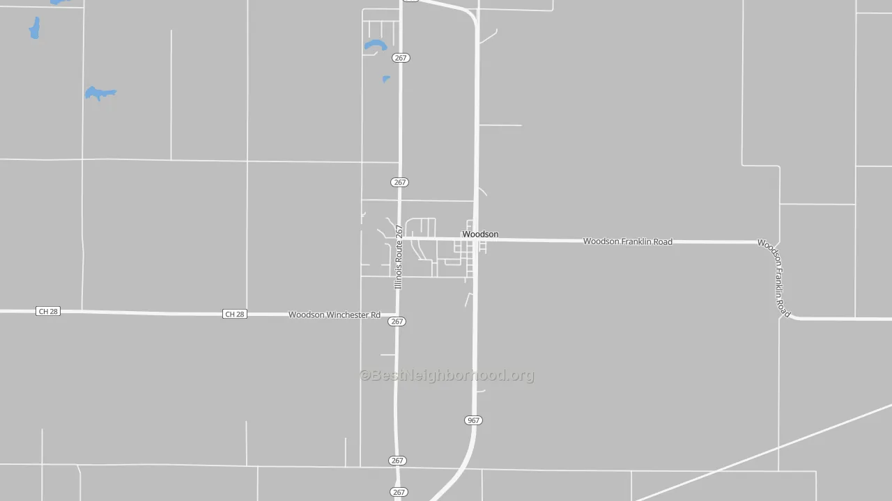 Transit Grade map of 62695, IL