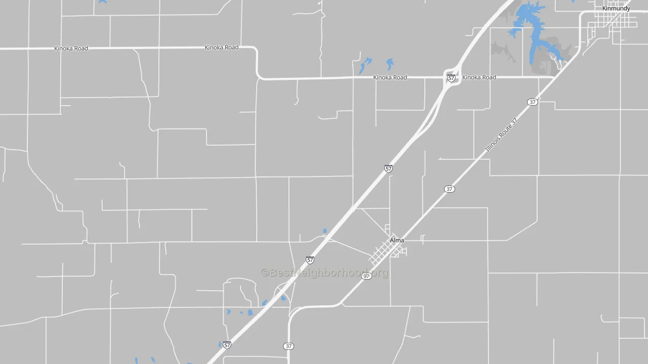 Transit Grade map of 62807, IL