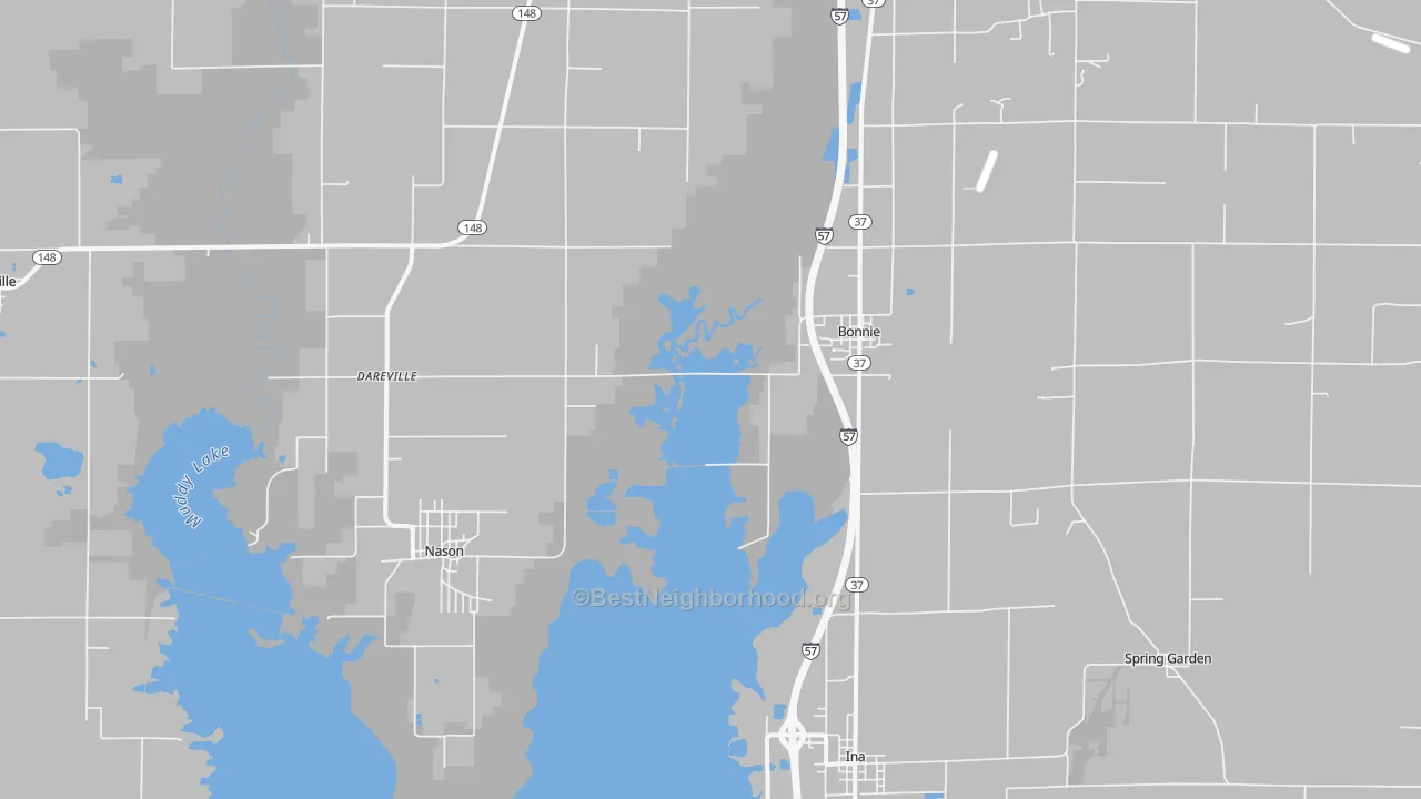Transit Grade map of 62816, IL