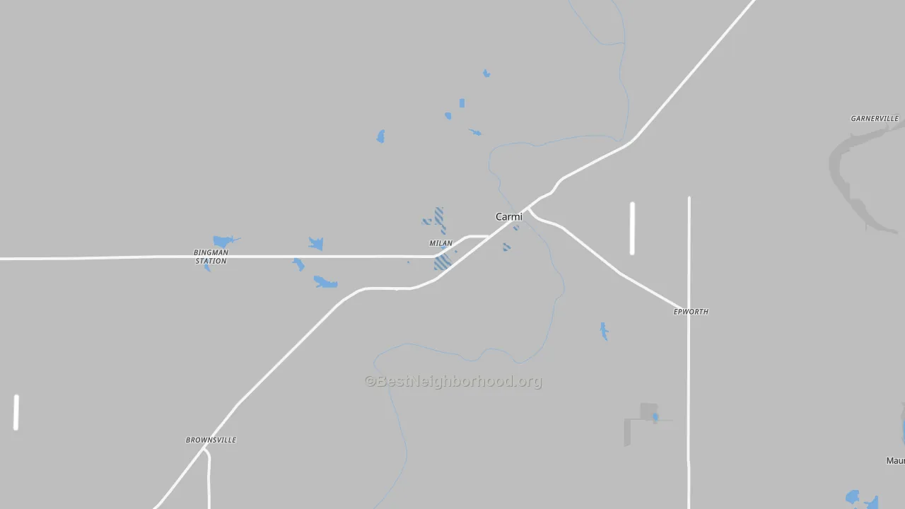 Transit Grade map of 62821, IL