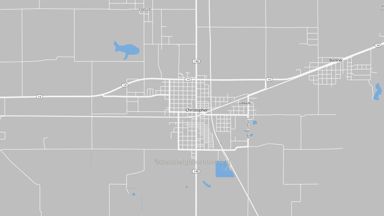Transit Grade map of 62822, IL