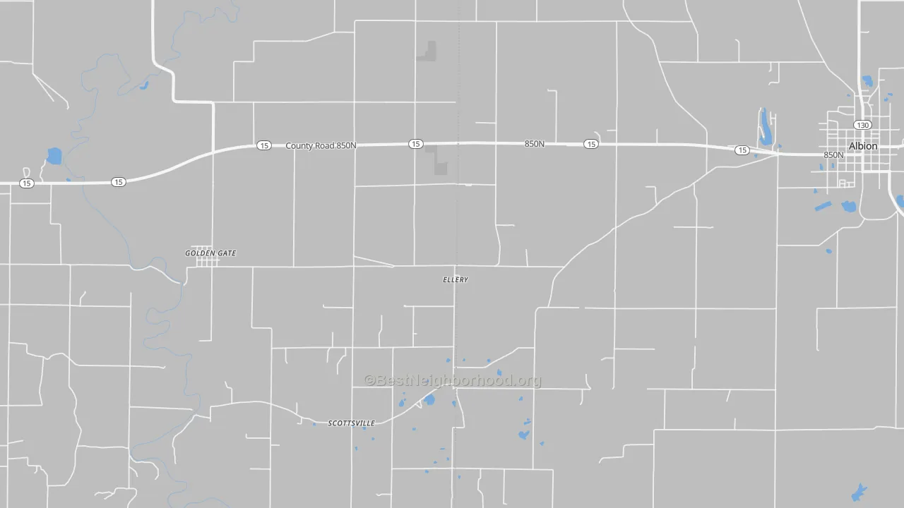 Transit Grade map of 62833, IL