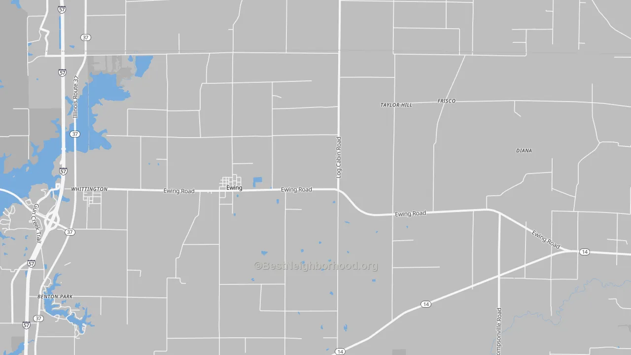 Transit Grade map of 62836, IL