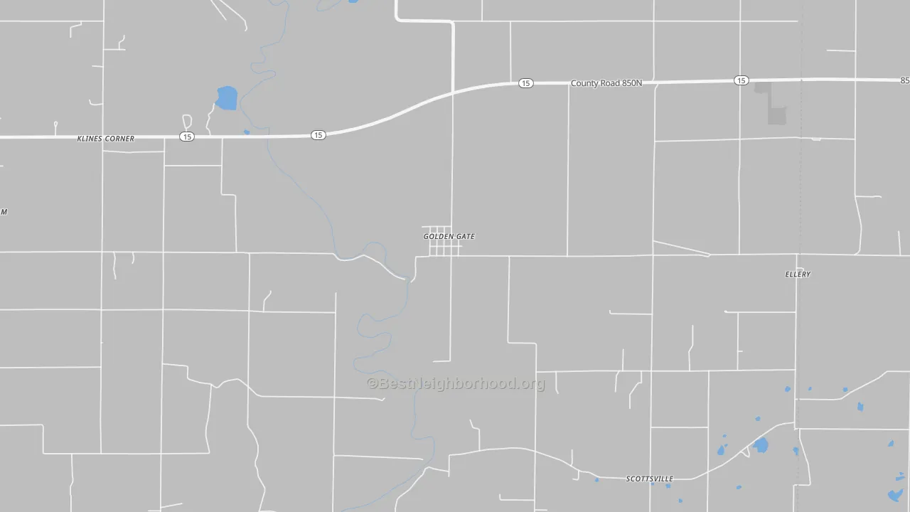 Transit Grade map of 62843, IL