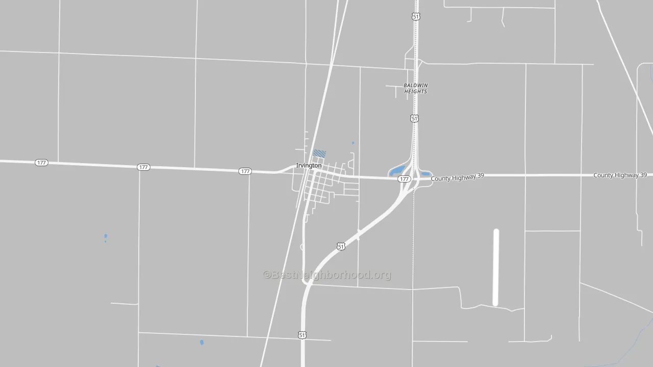 Transit Grade map of 62848, IL