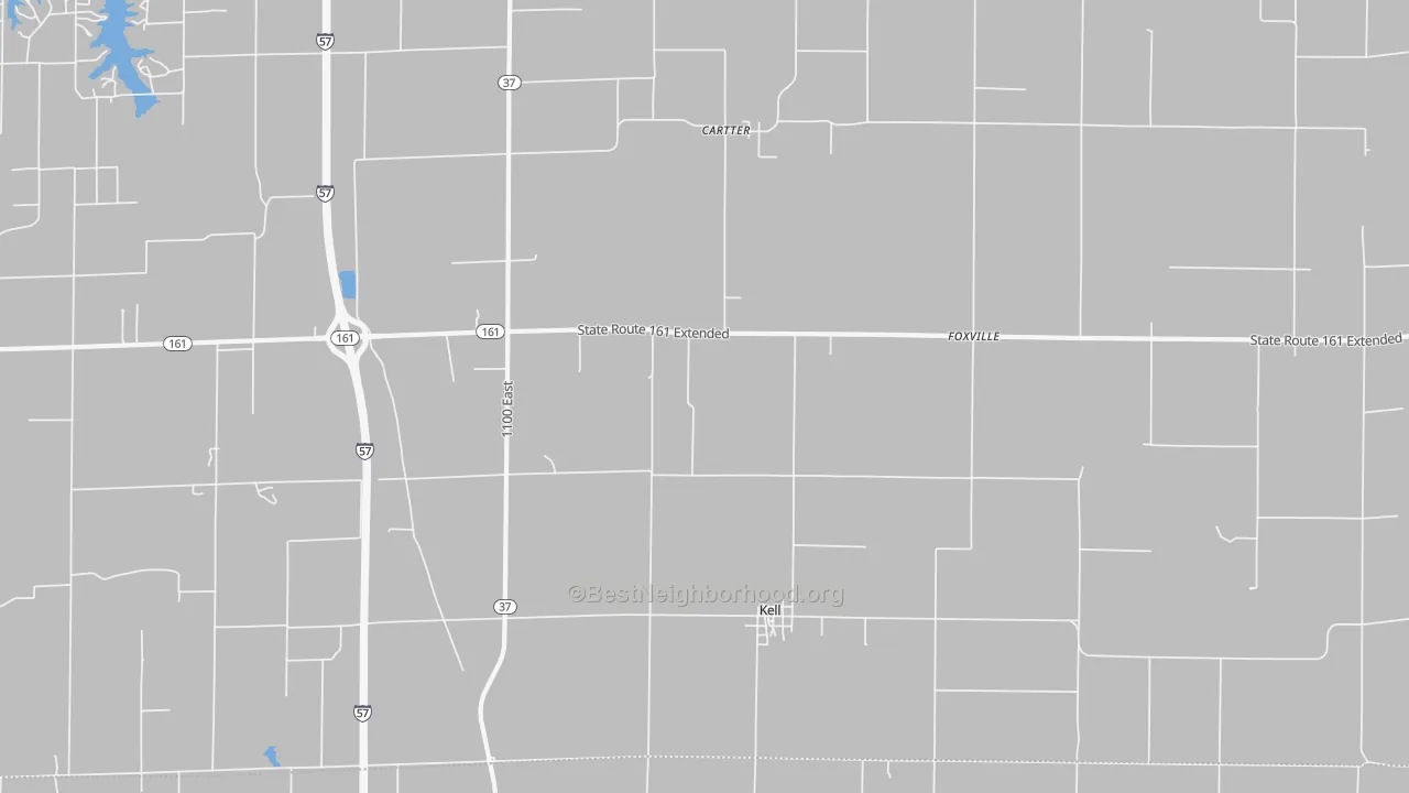 Transit Grade map of 62853, IL
