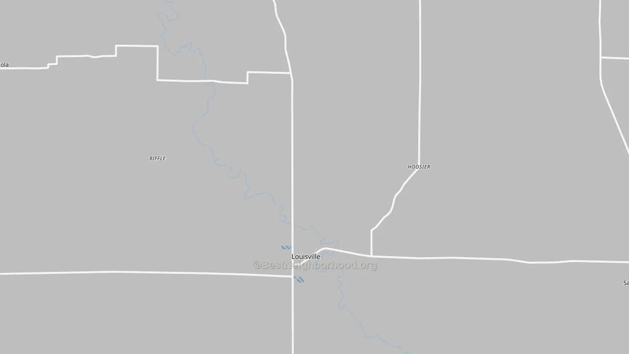 Transit Grade map of 62858, IL