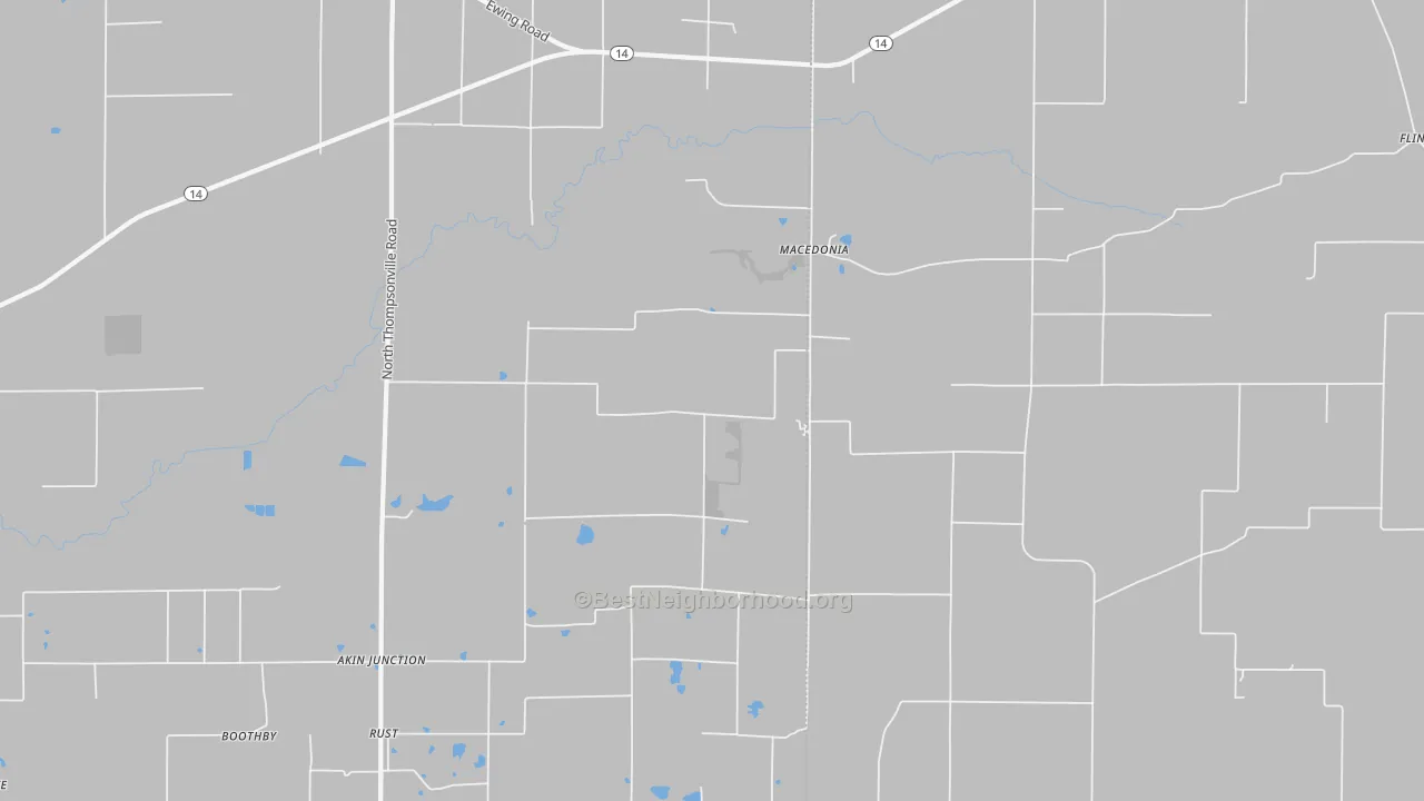 Transit Grade map of 62860, IL