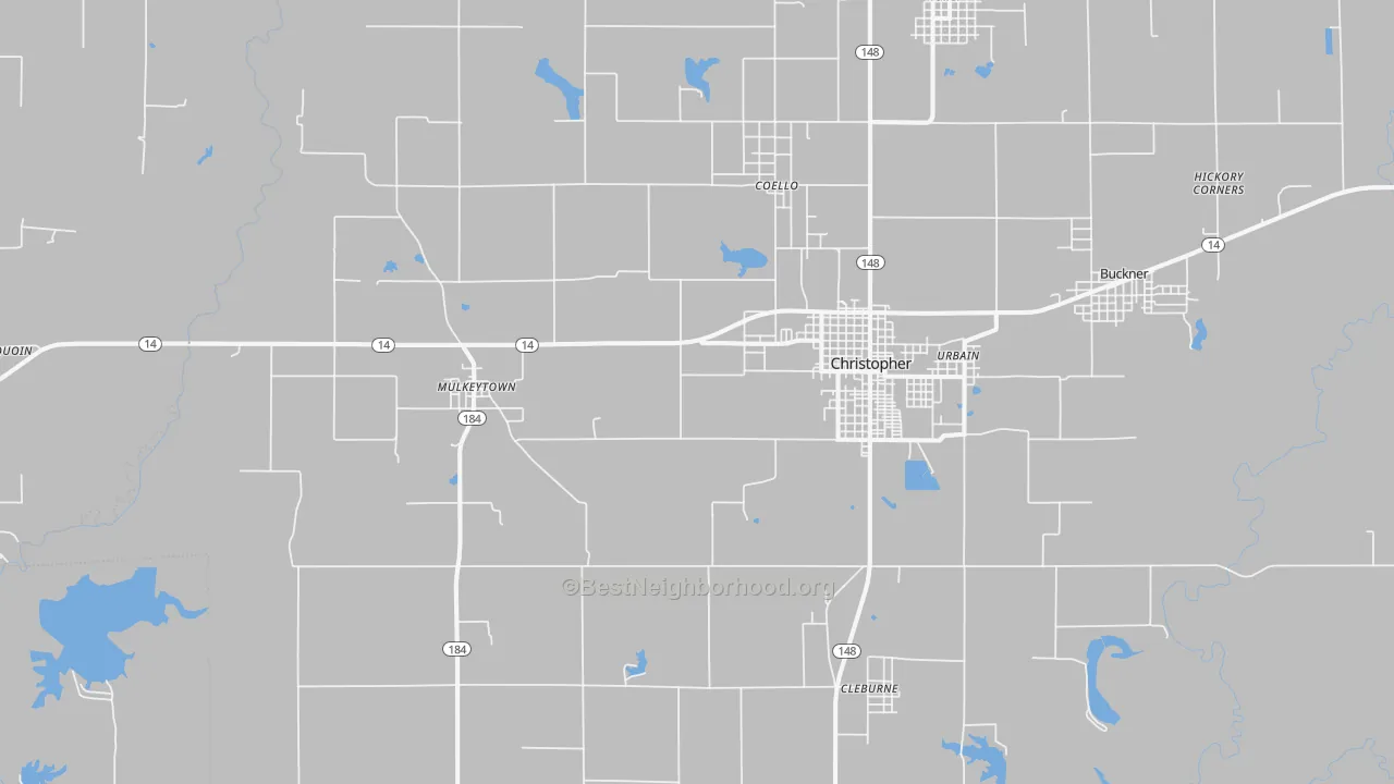 Transit Grade map of 62865, IL