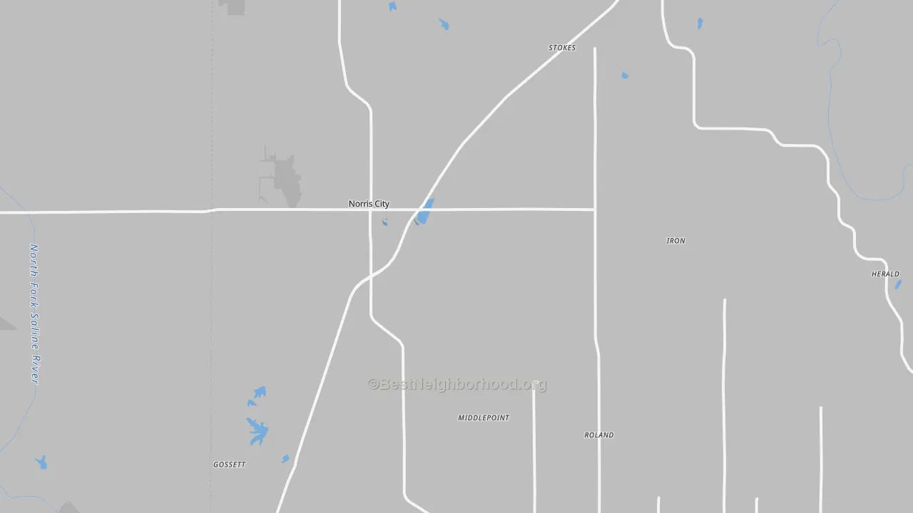 Transit Grade map of 62869, IL