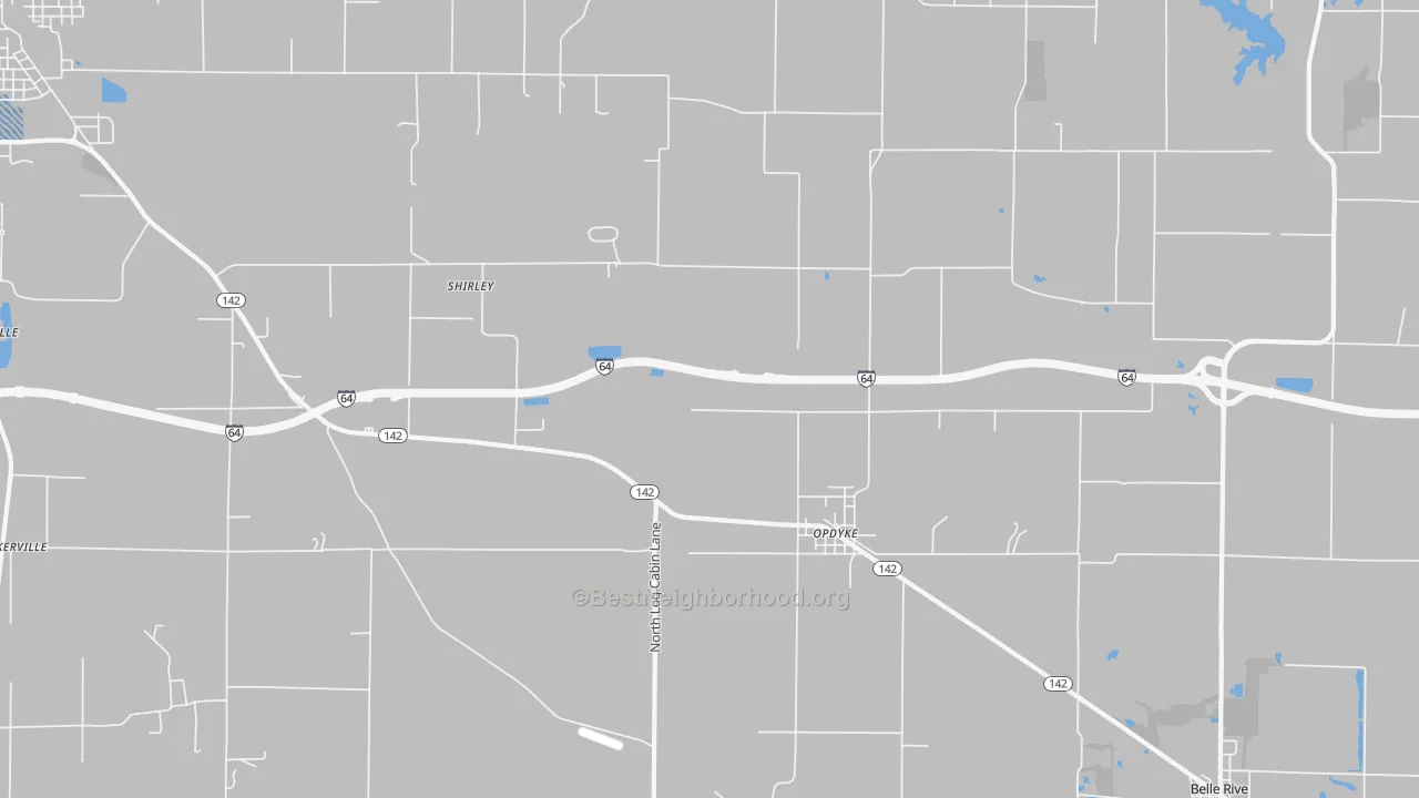 Transit Grade map of 62872, IL