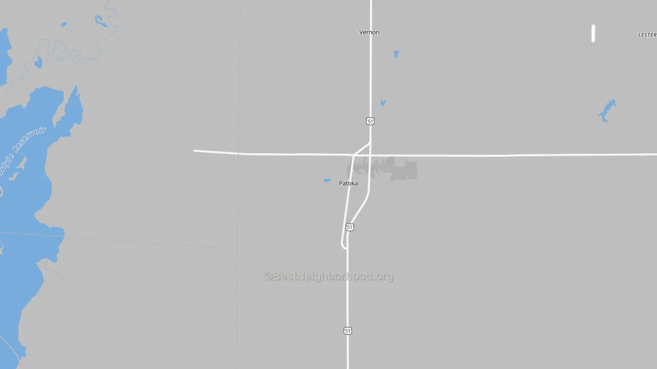 Transit Grade map of 62875, IL