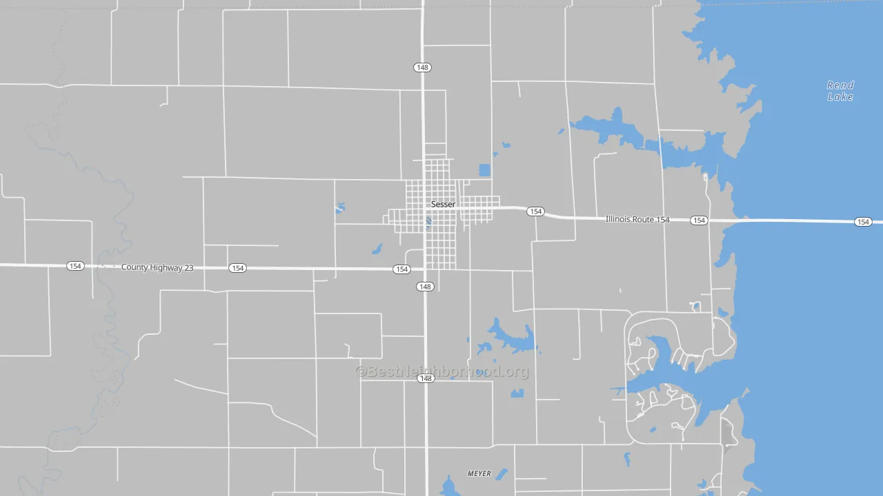 Transit Grade map of 62884, IL