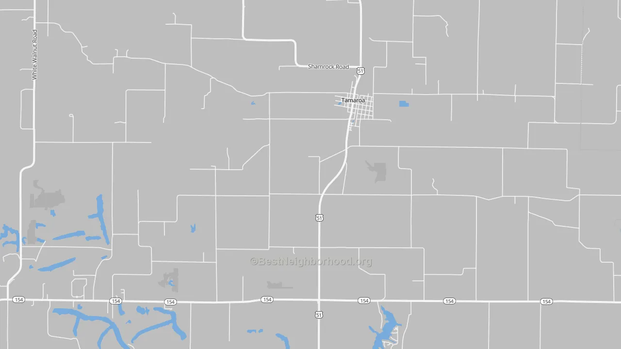 Transit Grade map of 62888, IL