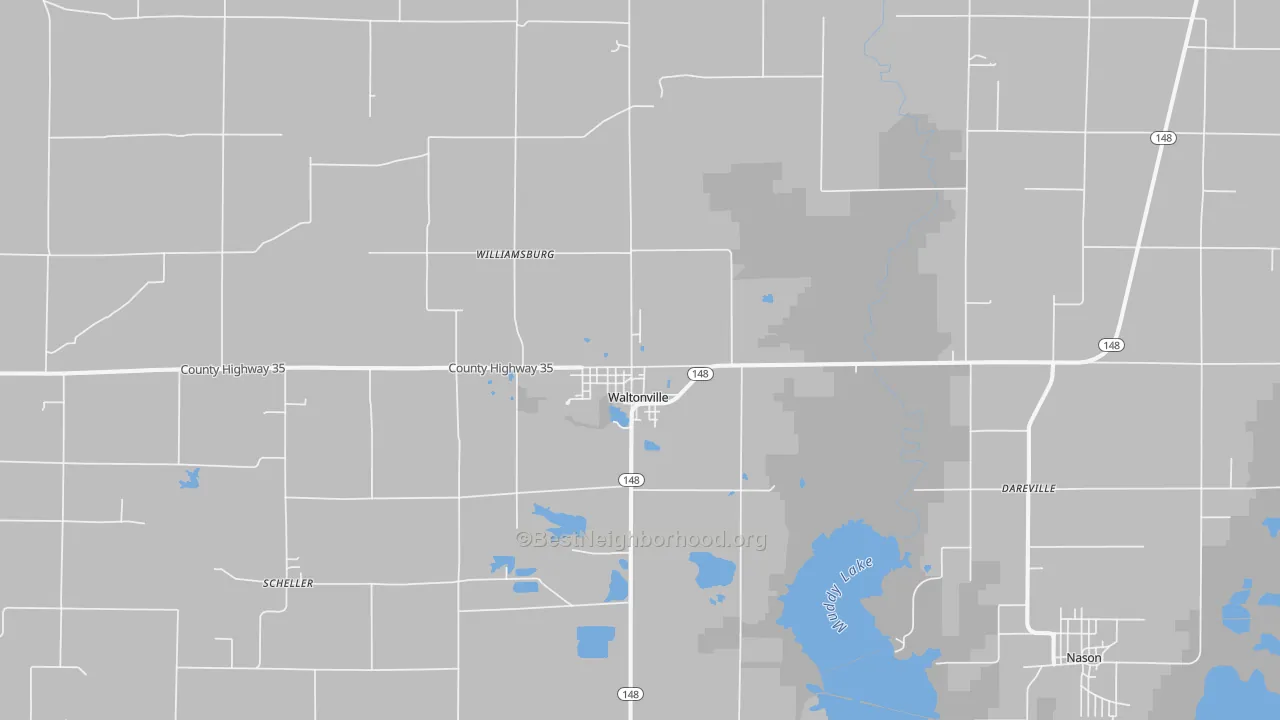 Transit Grade map of 62894, IL