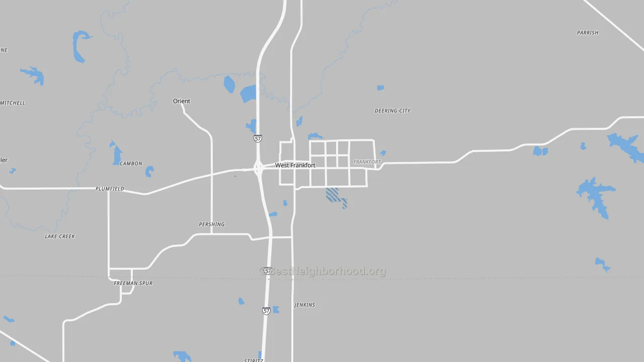 Transit Grade map of 62896, IL