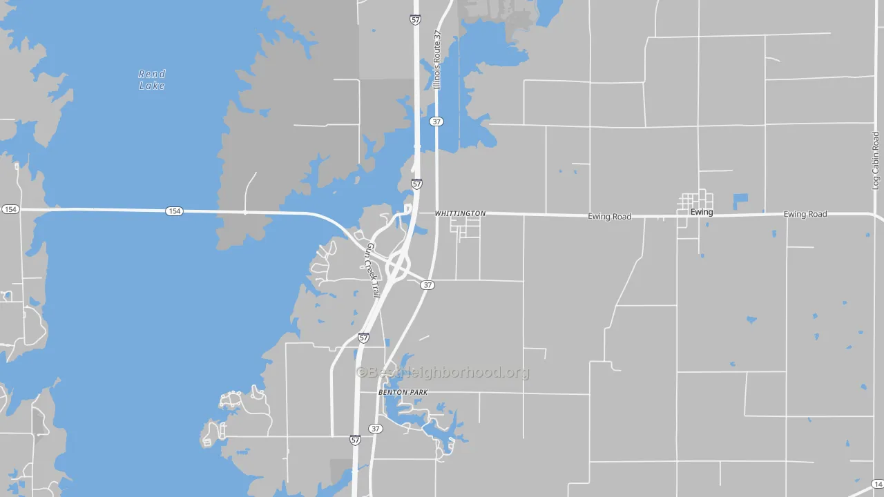 Transit Grade map of 62897, IL
