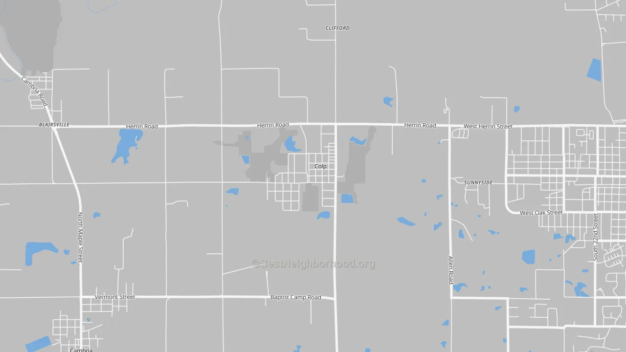 Transit Grade map of 62921, IL