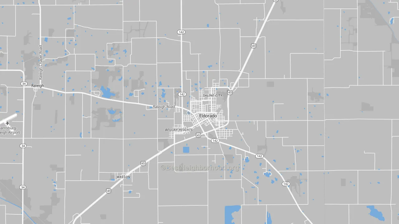 Transit Grade map of 62930, IL