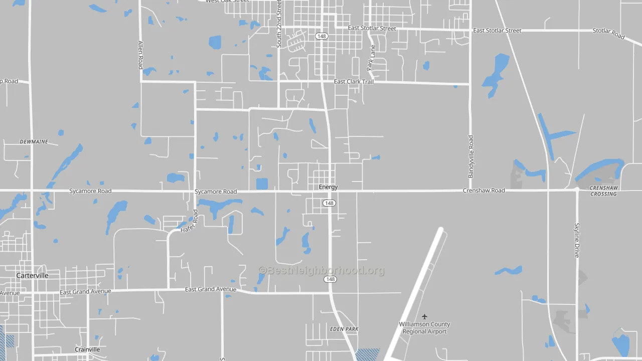 Transit Grade map of 62933, IL