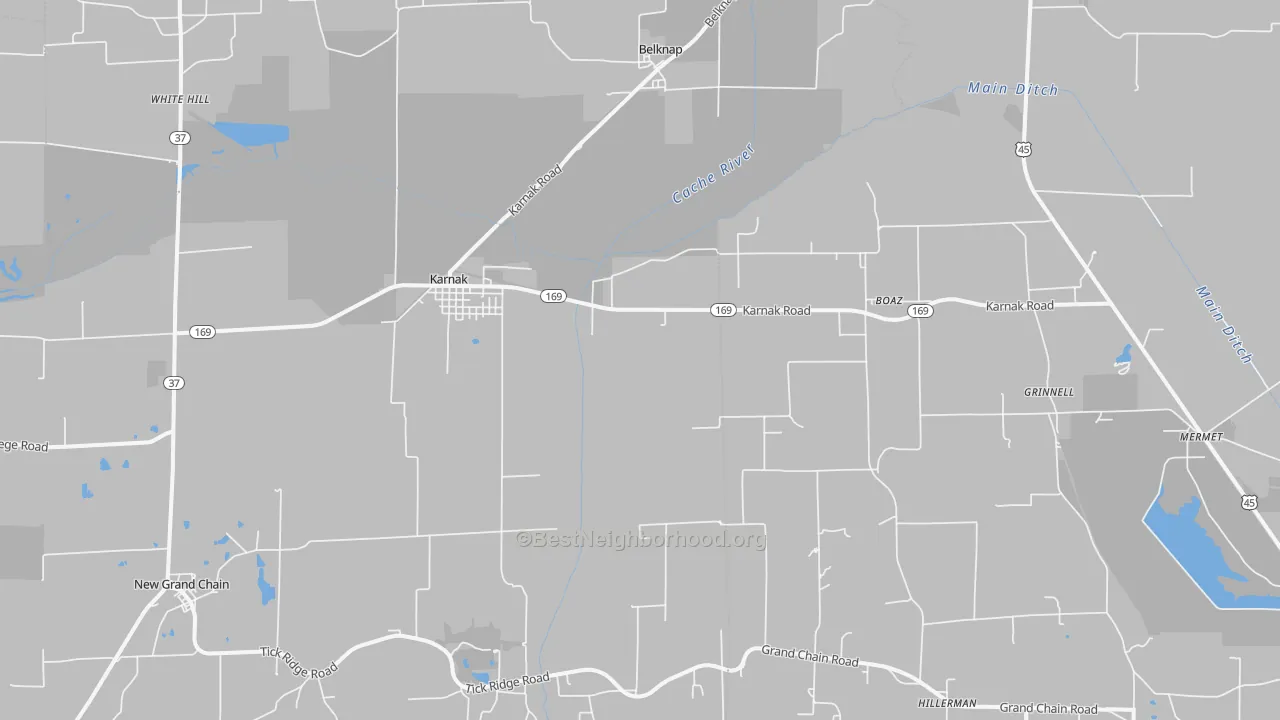 Transit Grade map of 62956, IL