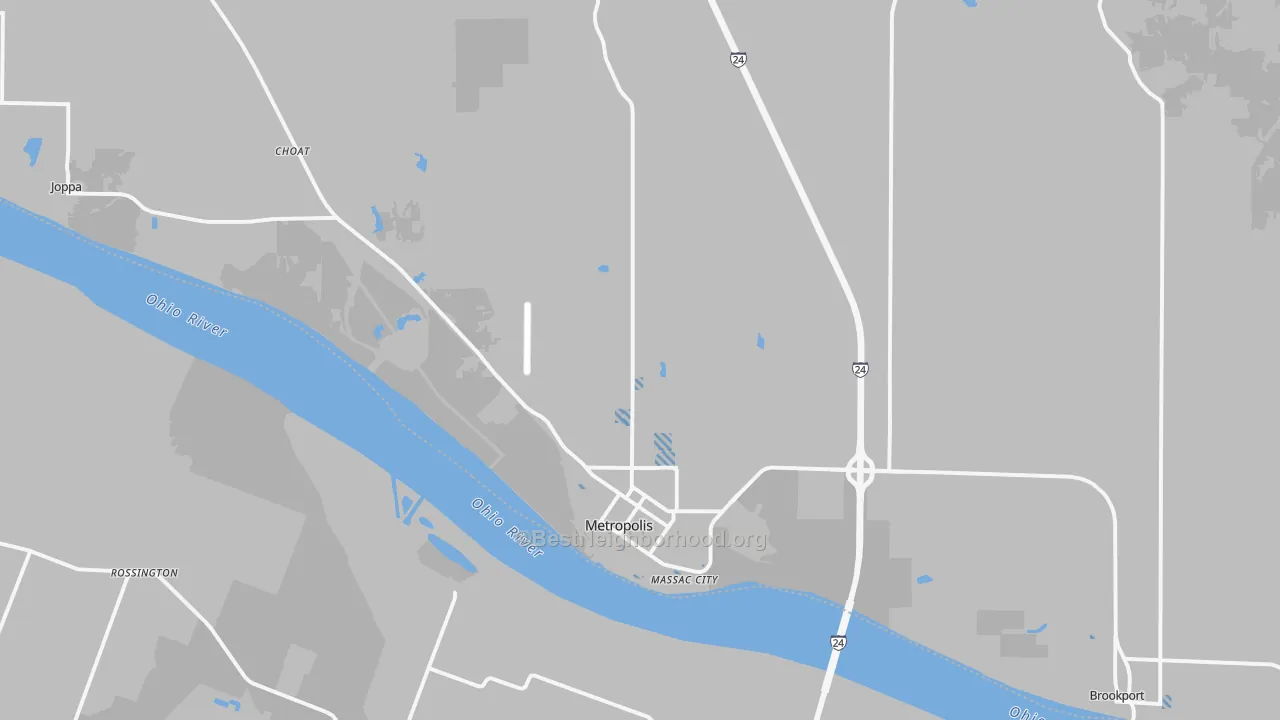 Transit Grade map of 62960, IL