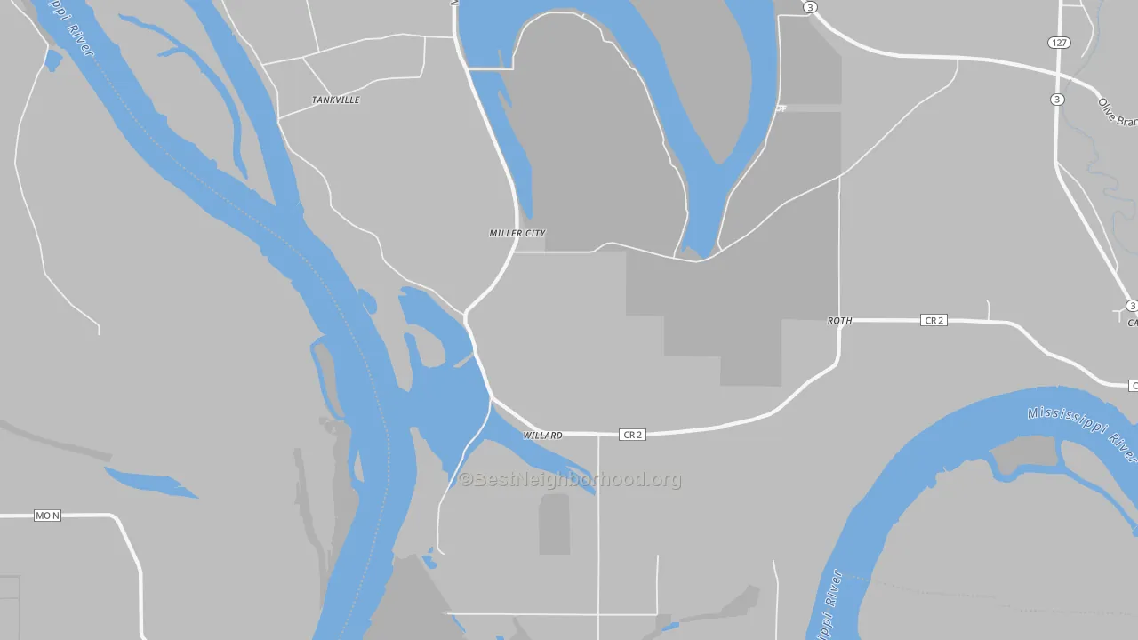 Transit Grade map of 62962, IL