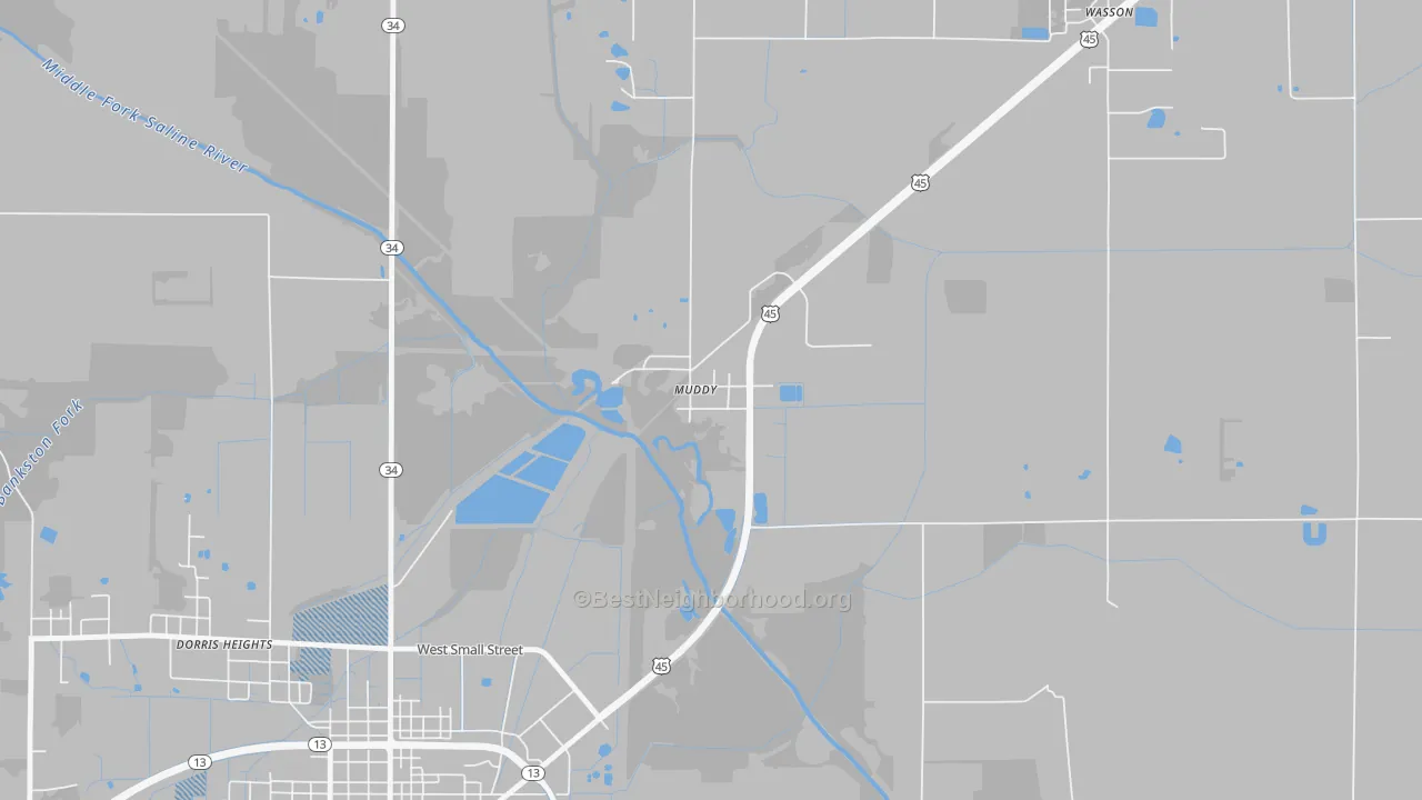 Transit Grade map of 62965, IL