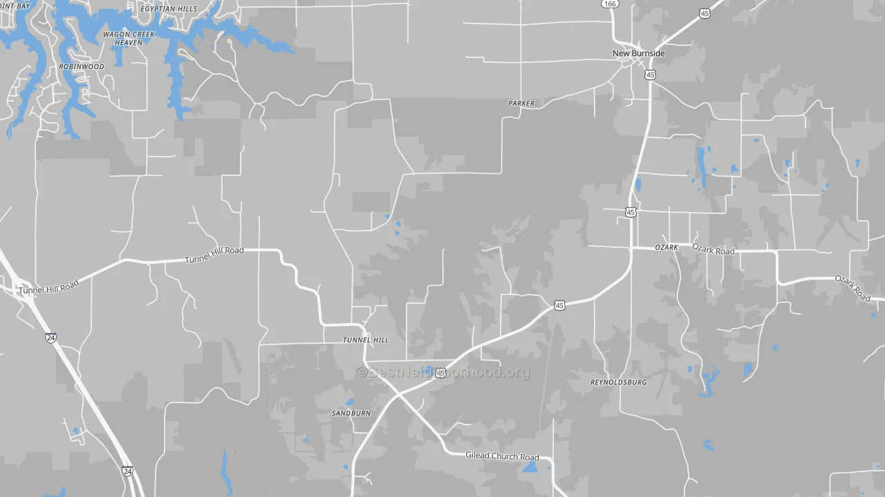 Transit Grade map of 62972, IL