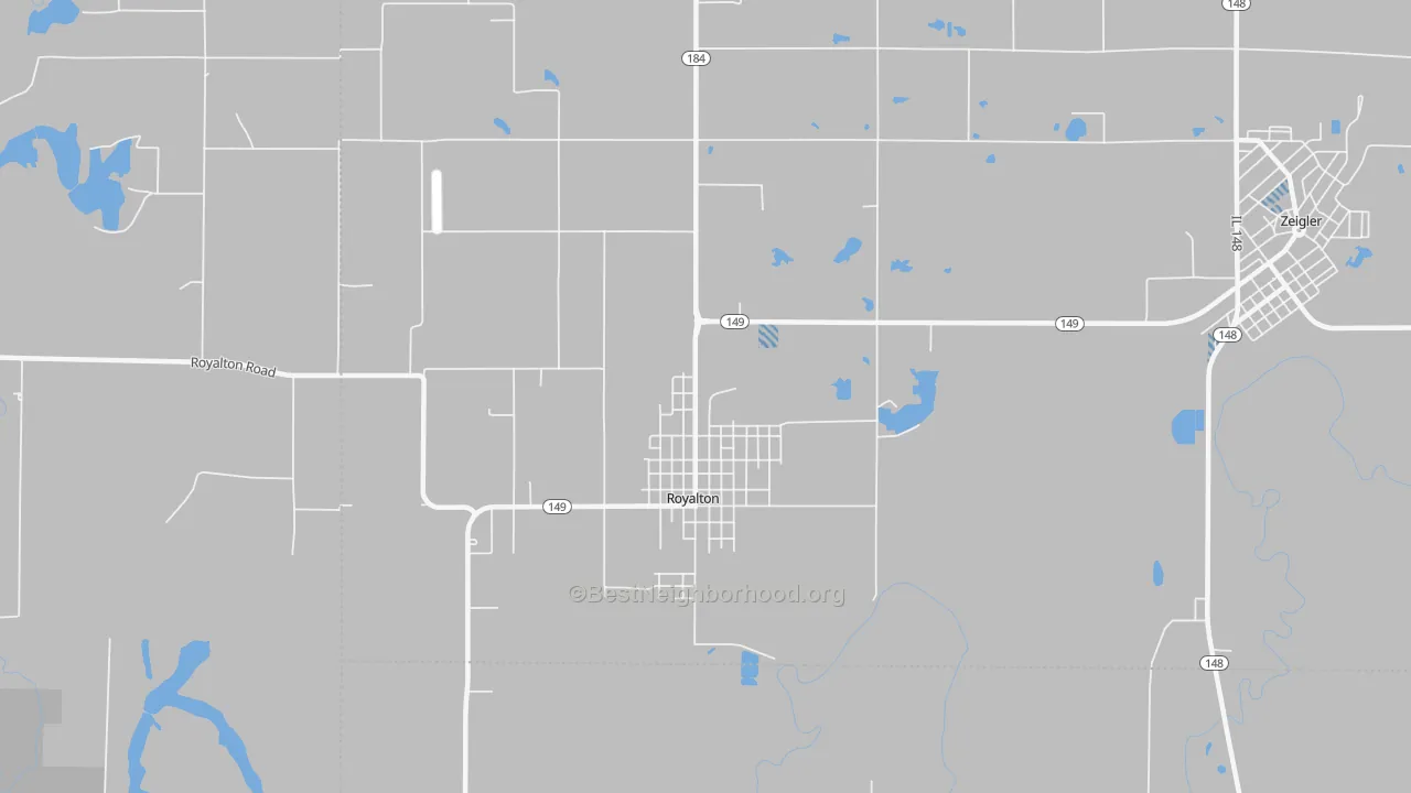 Transit Grade map of 62983, IL