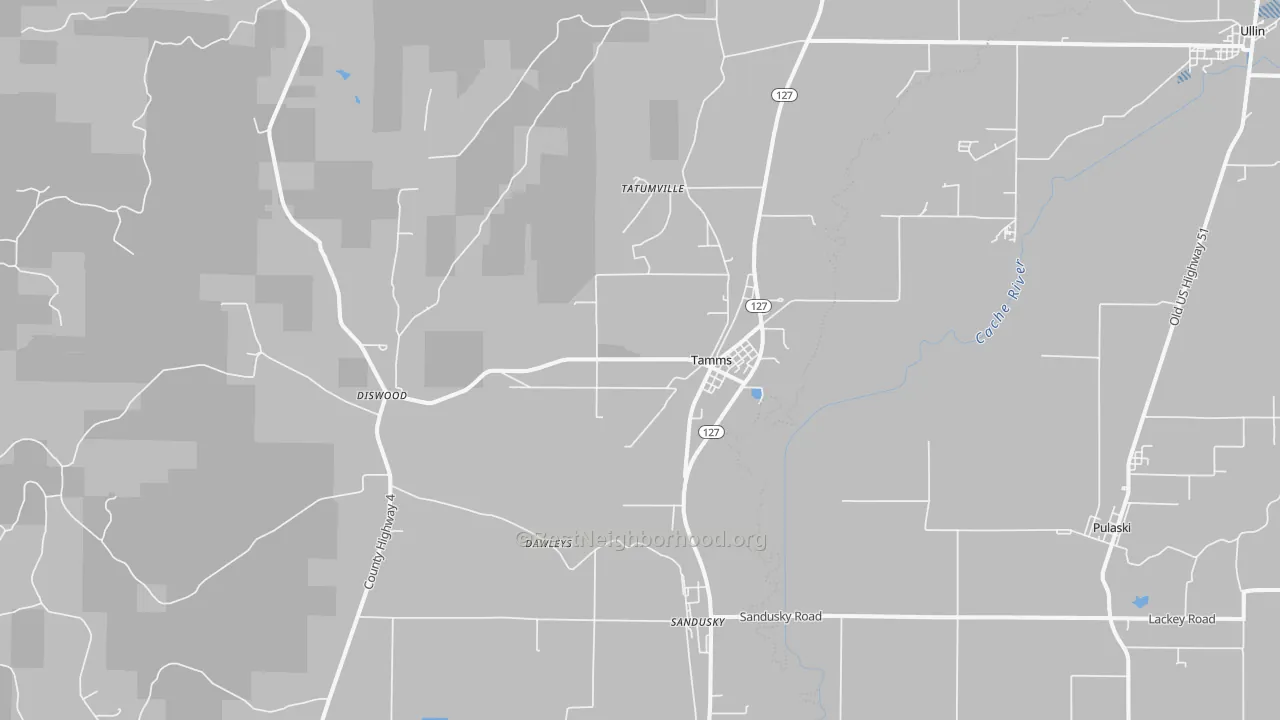 Transit Grade map of 62988, IL