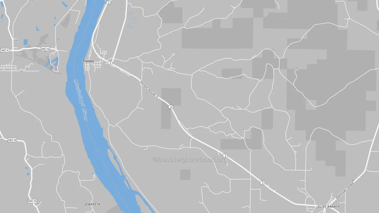 Transit Grade map of 62990, IL