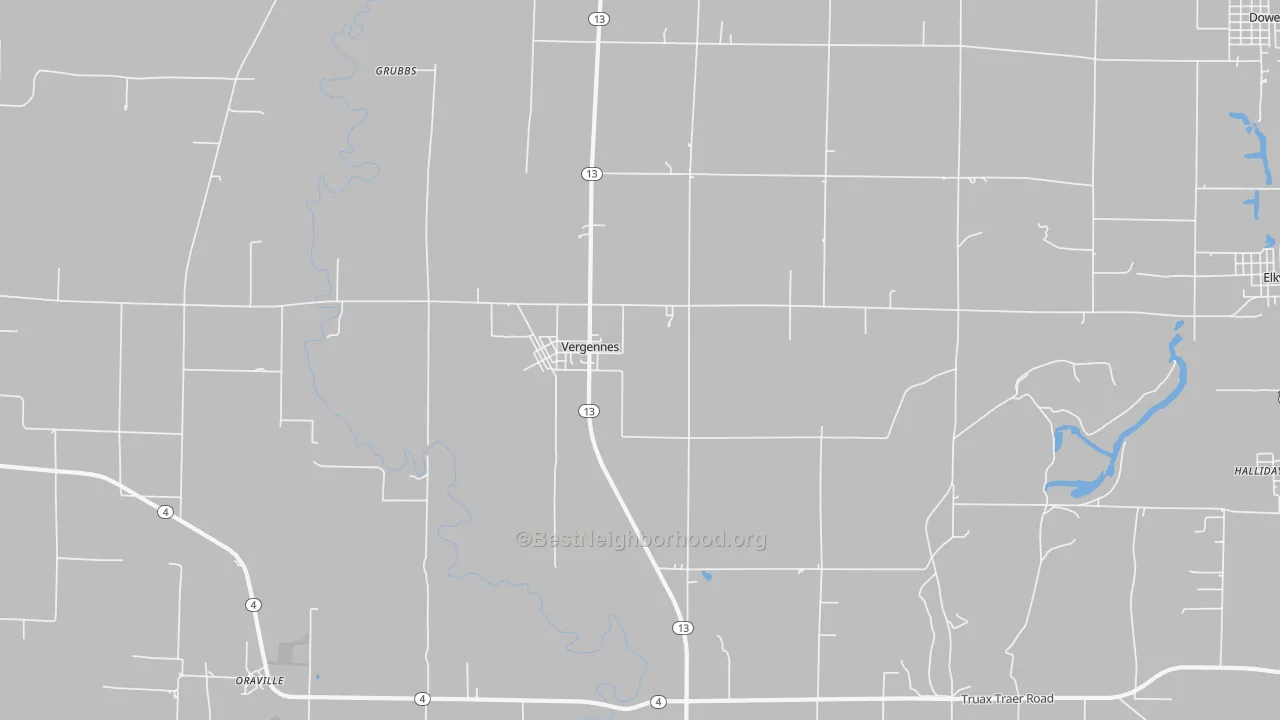 Transit Grade map of 62994, IL