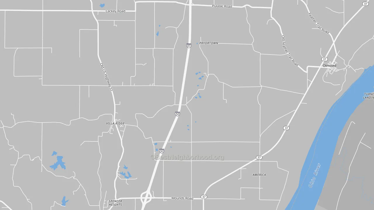 Transit Grade map of 62996, IL