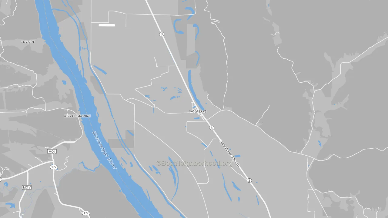 Transit Grade map of 62998, IL