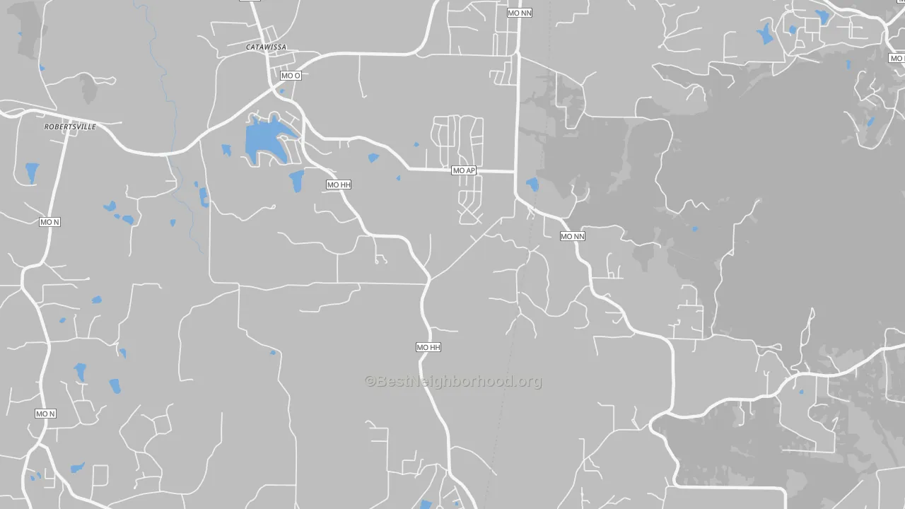 Transit Grade map of 63015, MO