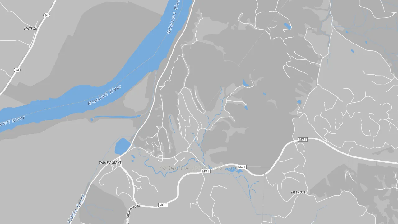Transit Grade map of 63073, MO