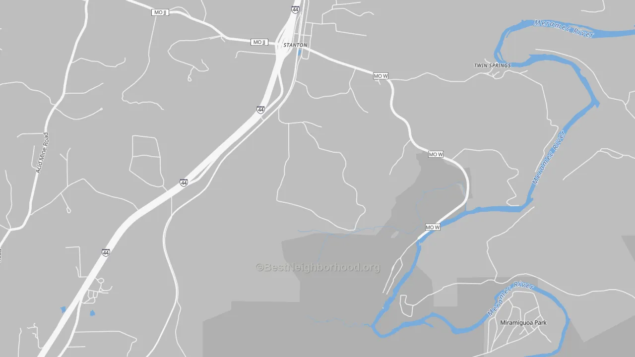 Transit Grade map of 63079, MO