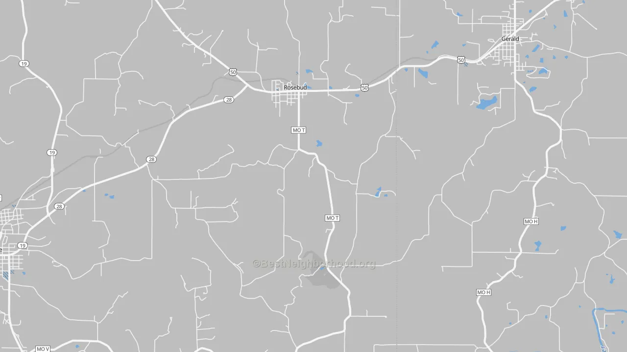 Transit Grade map of 63091, MO