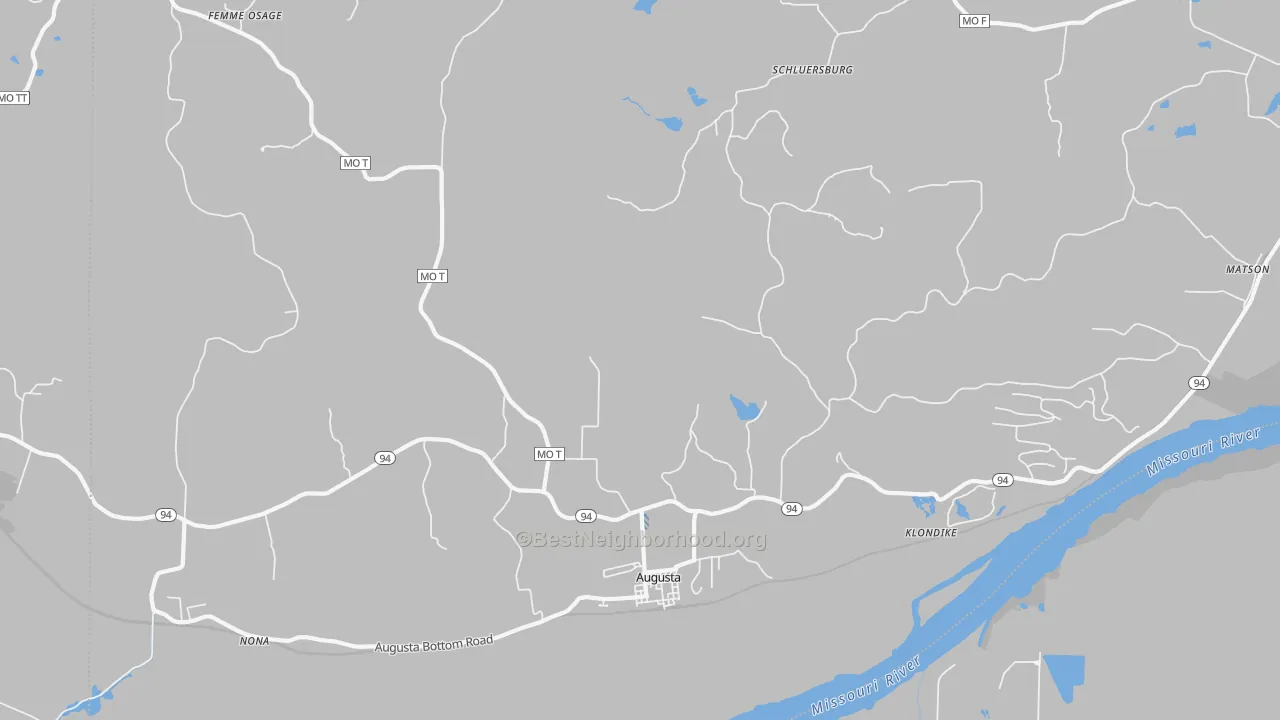 Transit Grade map of 63332, MO