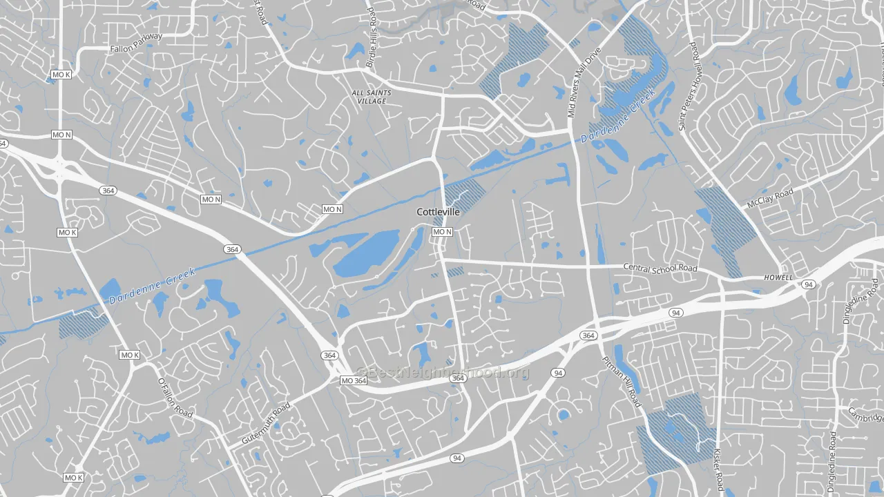 Transit Grade map of 63338, MO