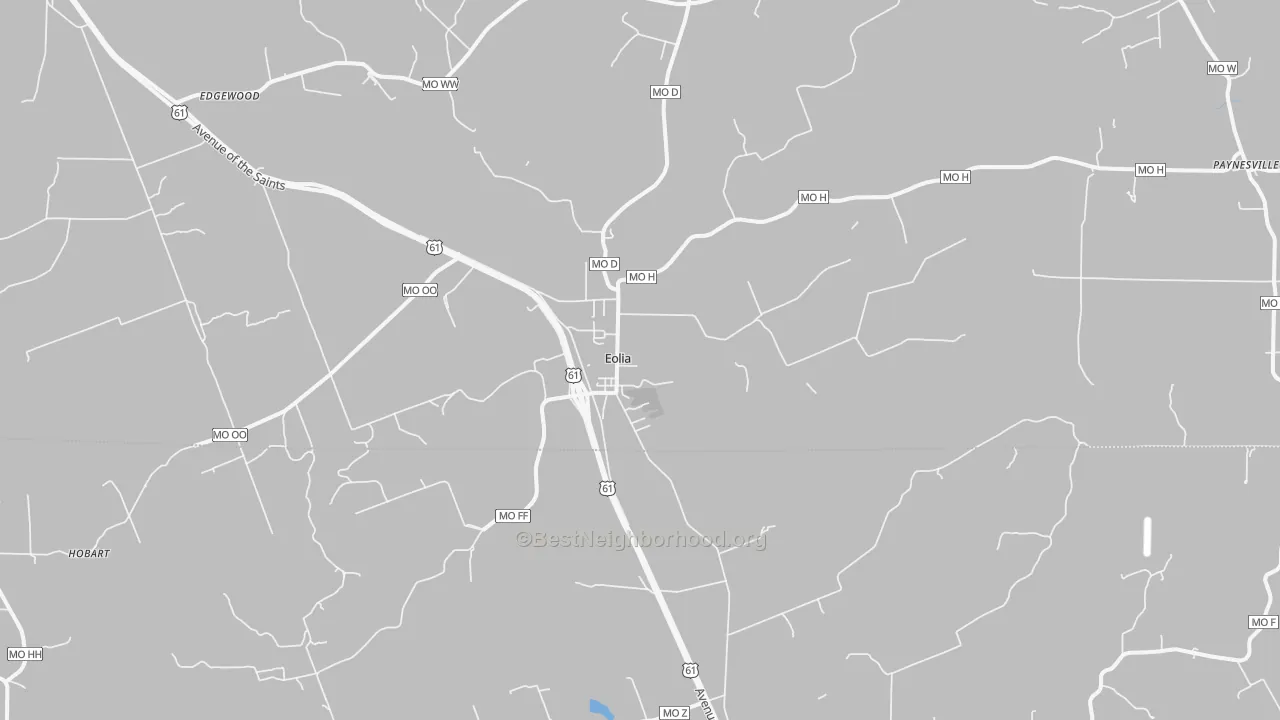 Transit Grade map of 63344, MO