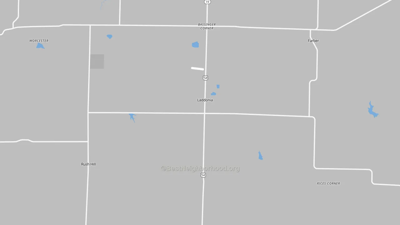 Transit Grade map of 63352, MO