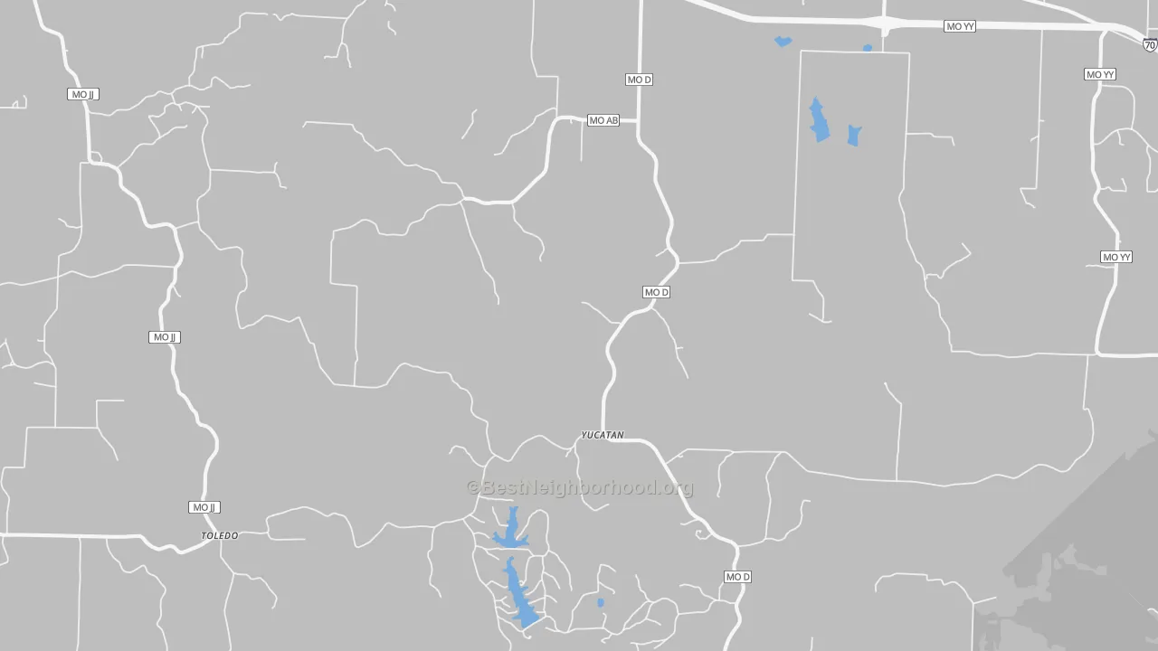 Transit Grade map of 63388, MO