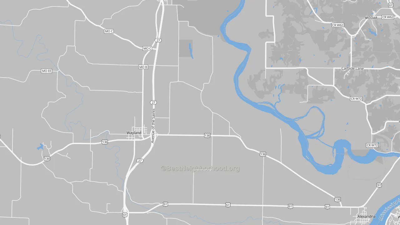 Transit Grade map of 63430, MO