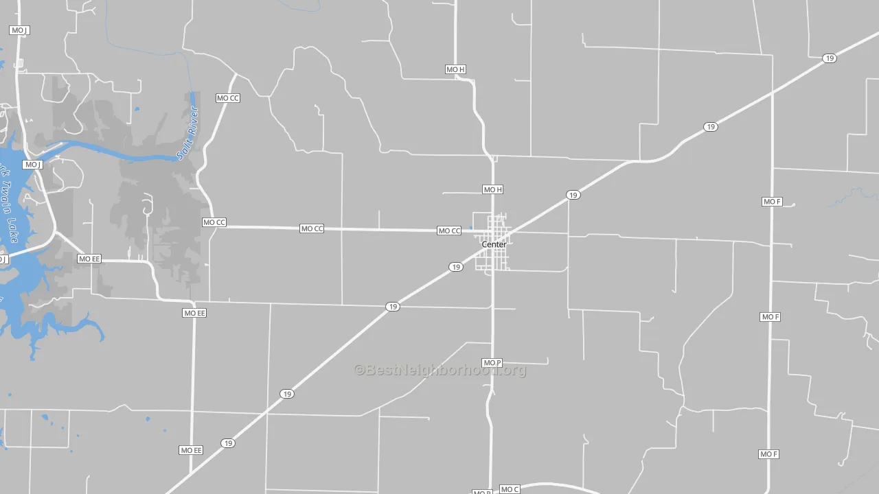 Transit Grade map of 63436, MO