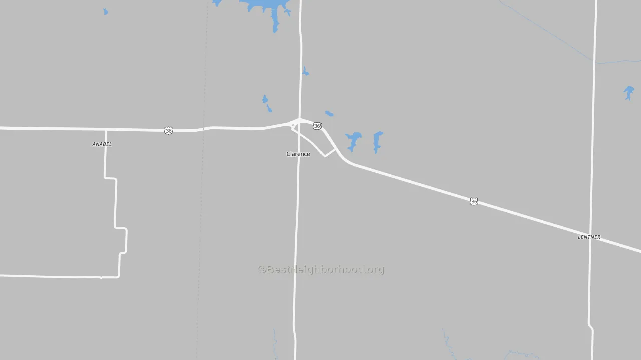 Transit Grade map of 63437, MO