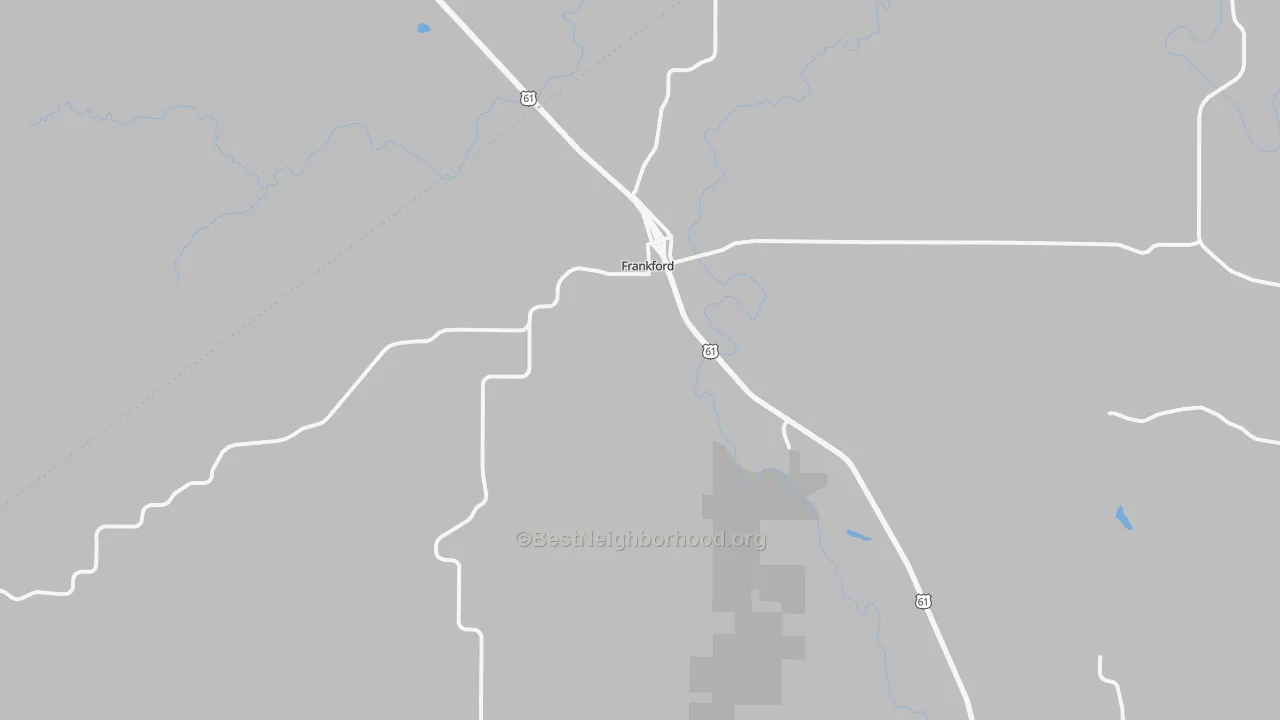 Transit Grade map of 63441, MO